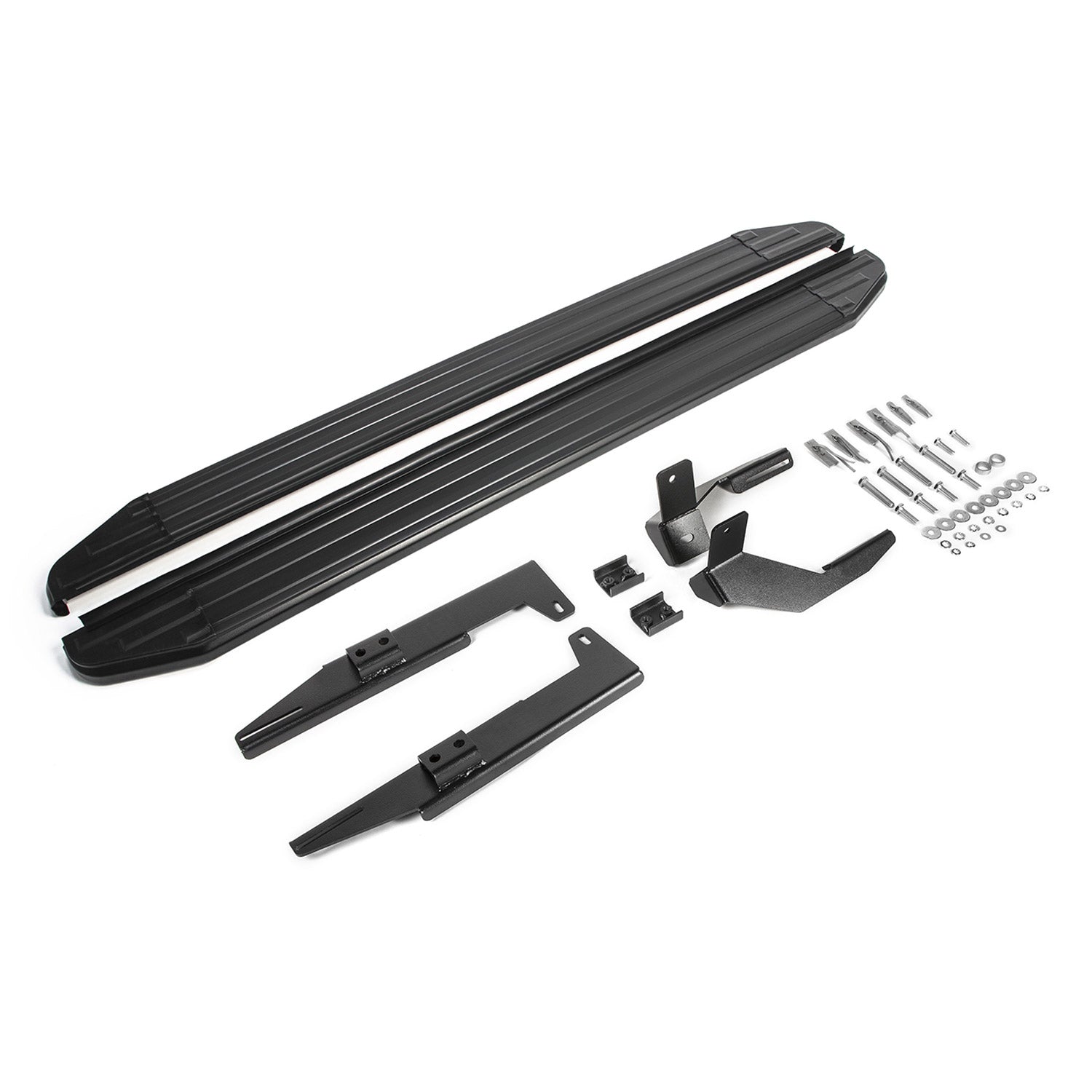 Trittbretter Seitenschweller für Suzuki Vitara 2015-2024 Alu Schwarz ABE