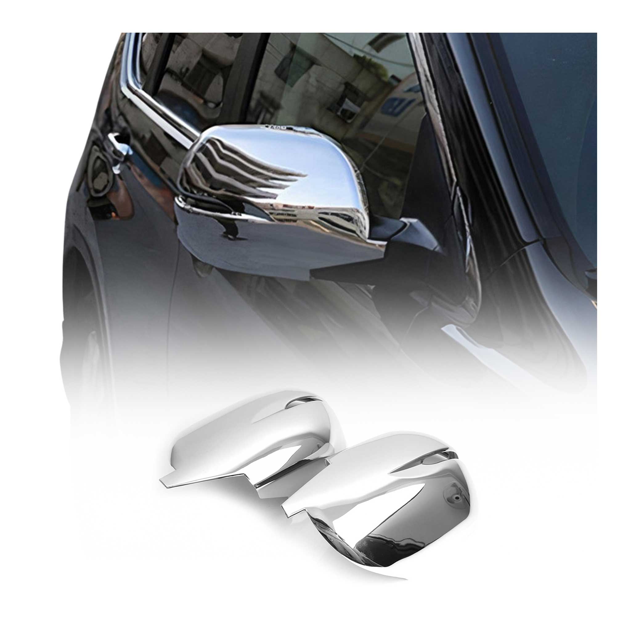 Spiegelabdeckung Spiegelkappen für Honda CR-V 2012-2015 mit Signal Abs Chrom