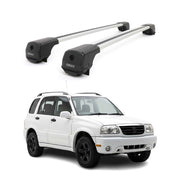 Dachträger Grundträger für Suzuki Grand Vitara 1998-2005 Aluminium 75kg Grau 2x