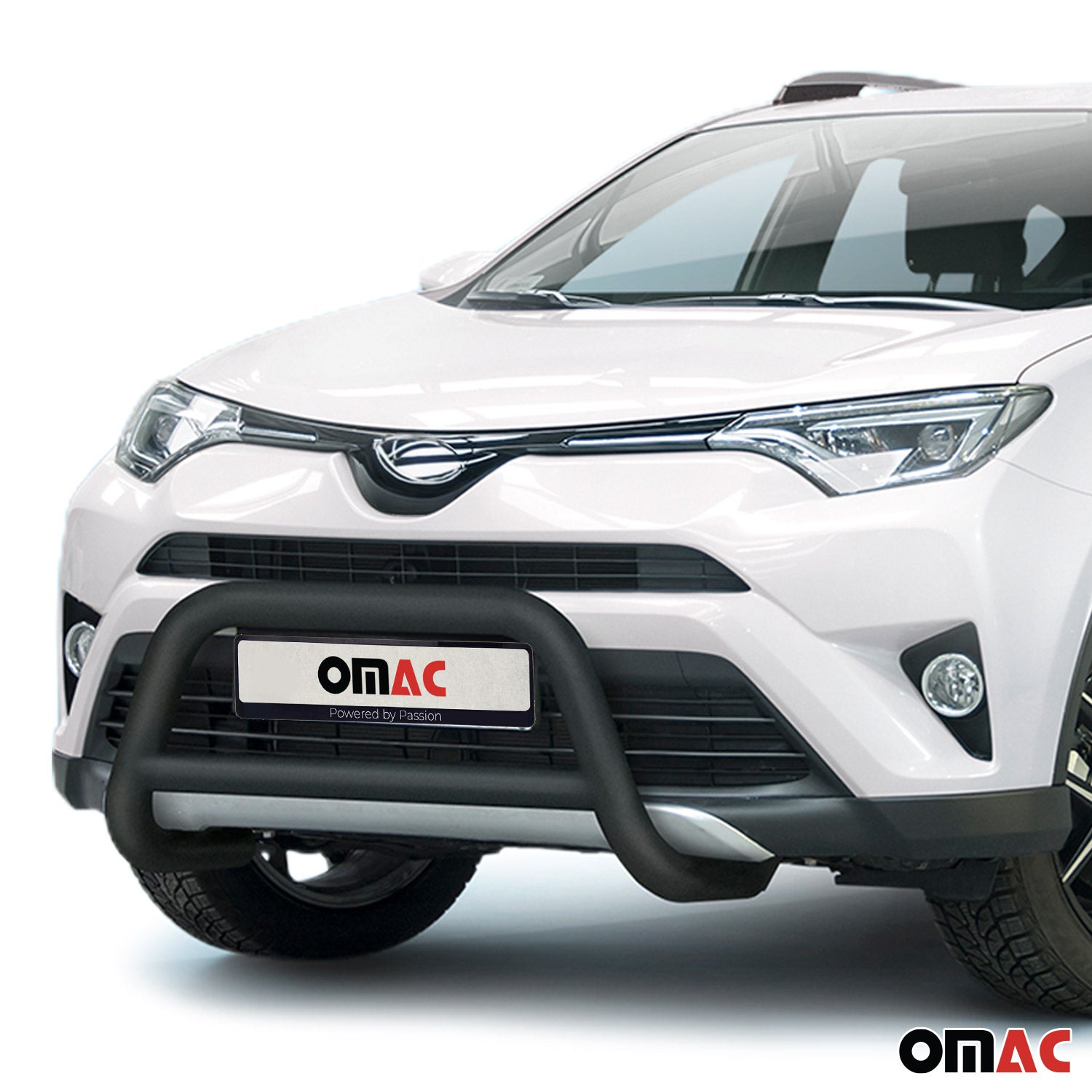 Frontbügel Frontschutzbügel für Toyota RAV4 2015-2018 ABE Stahl Schwarz