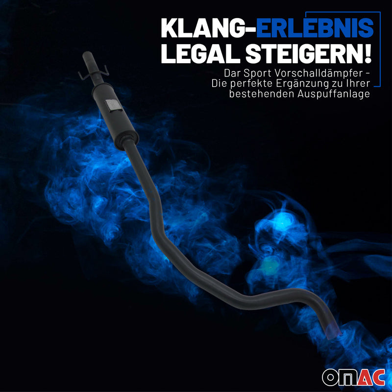 NOVUS Sport Vorschalldämpfer für Opel Corsa E 1.4 T mit EG Betriebserlaubnis