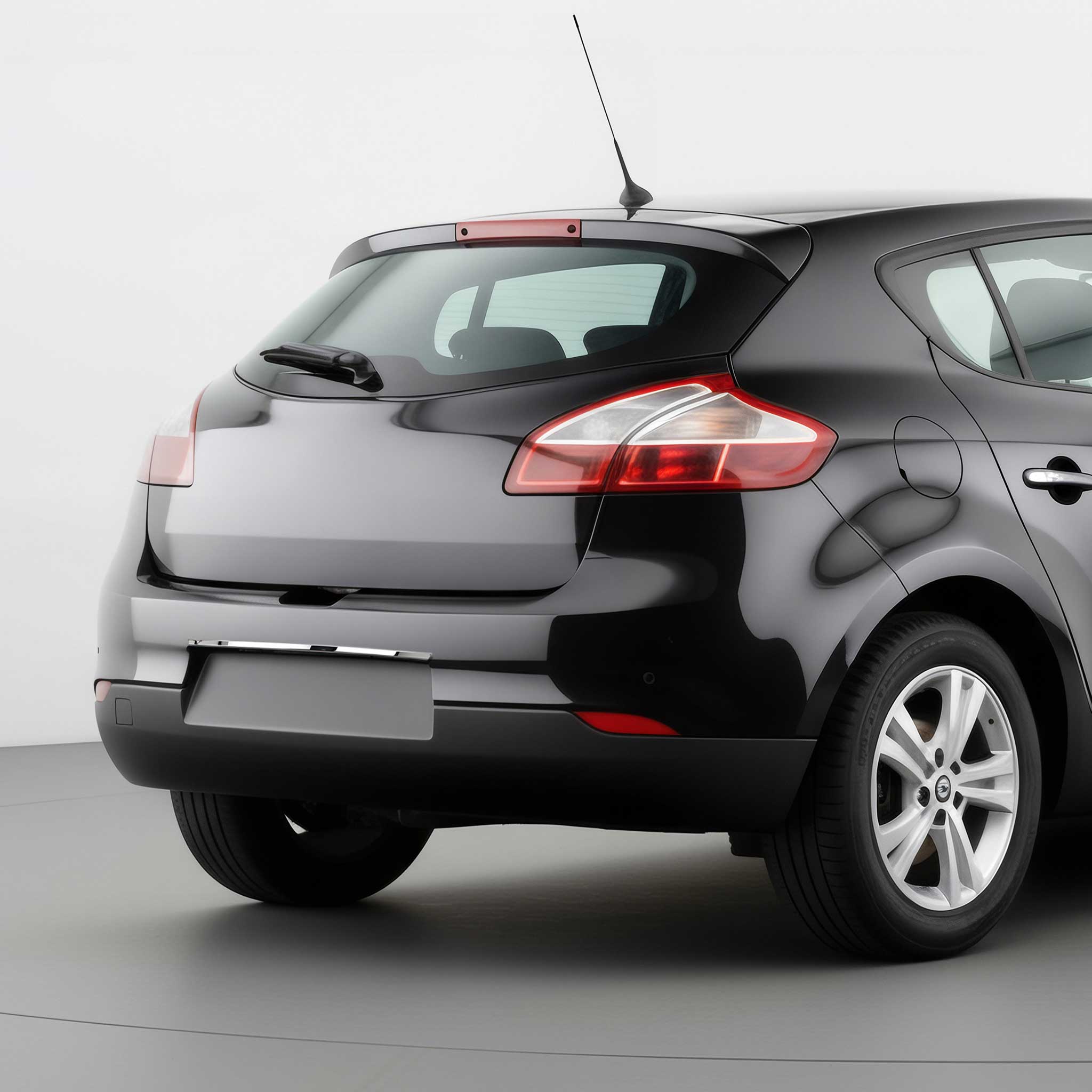 Kofferraumleiste Heckklappe Leiste für Renault Megane Grandtour Edelstahl Chrom