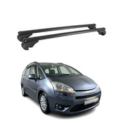 Dachträger Grundtäger für Citroen C4 Grand Picasso 2006-2013 75kg Alu Schwarz 2x