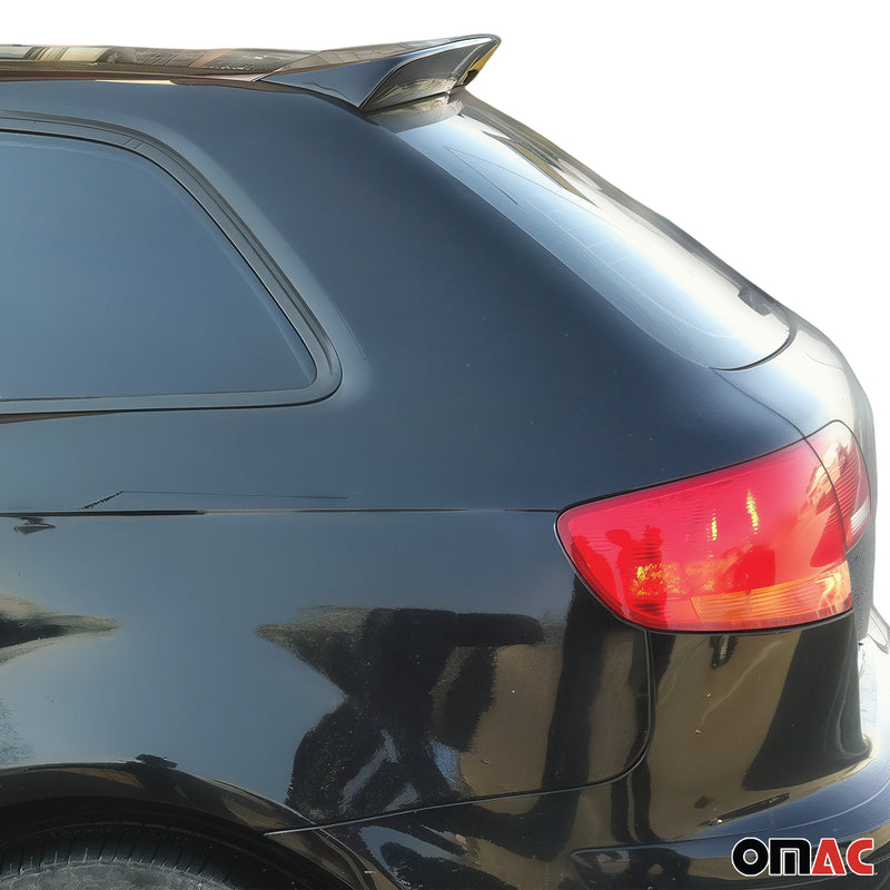 Heckspoiler Dachspoiler Hecklippe für Audi A3 8P Sportback 2004-2013 Lackierbar