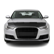 Haubenbra Steinschlagschutz Bonnet Bra für Audi A6 C7 2011-2018 Schwarz Halb