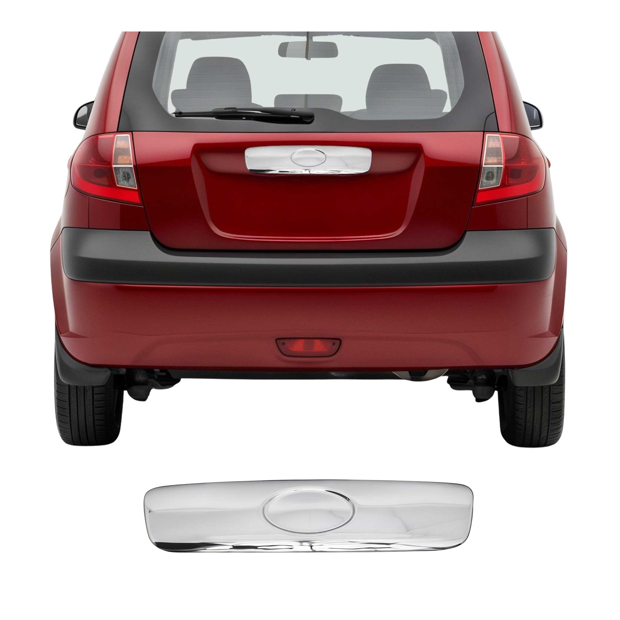 Heckklappe Kofferraumöffner Griff für Hyundai Getz 2006-2011 Edelstahl Chrom