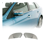 Spiegelabdeckung für Ford Focus III Kasten 2010-2018 2tlg Edelstahl Chrom