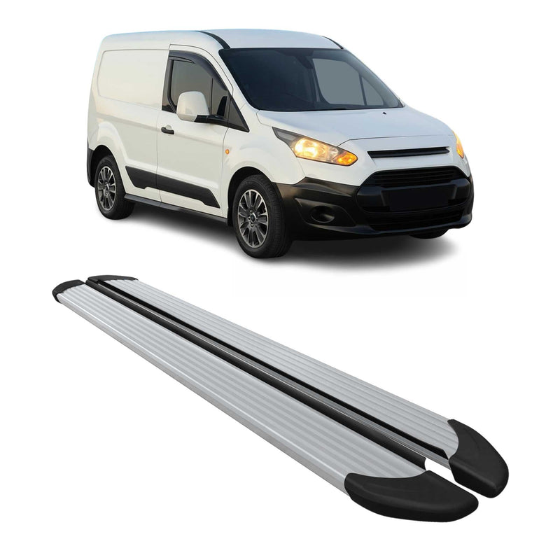 Seitenschweller Trittbretter Schweller für Ford Transit Connect 2014-2024 L1 Alu