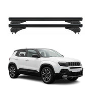 Menabo Dachträger für Jeep Avenger 2023-2026 Abschließbar Aluminium Schwarz 2tlg