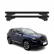 Menabo Dachträger Grundtäger für Renault Koleos II 2017-2024 Alu Schwarz 2 tlg