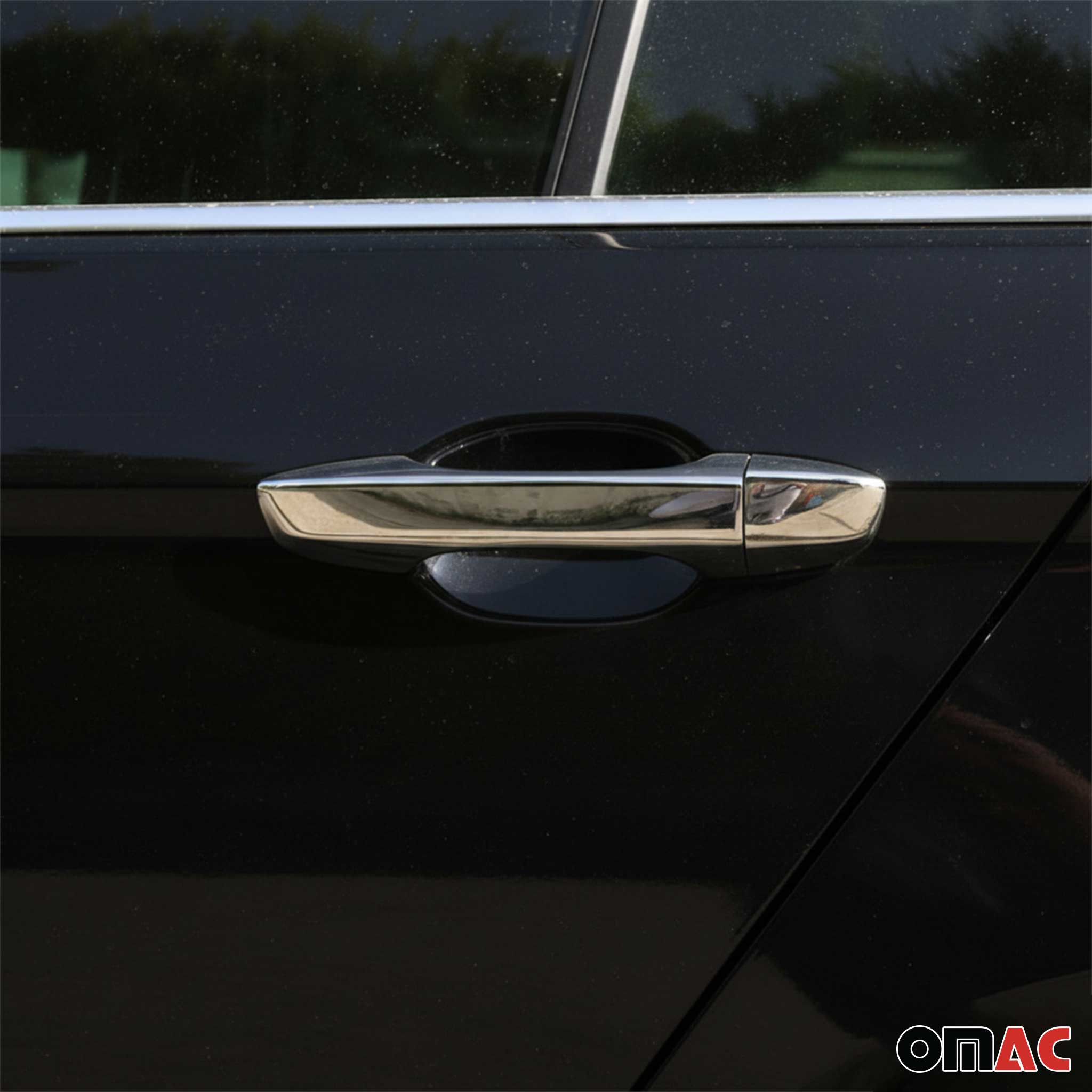 Chrom Türgriff Blende für VW Touareg 2010-2015 Edelstahl 8tlg