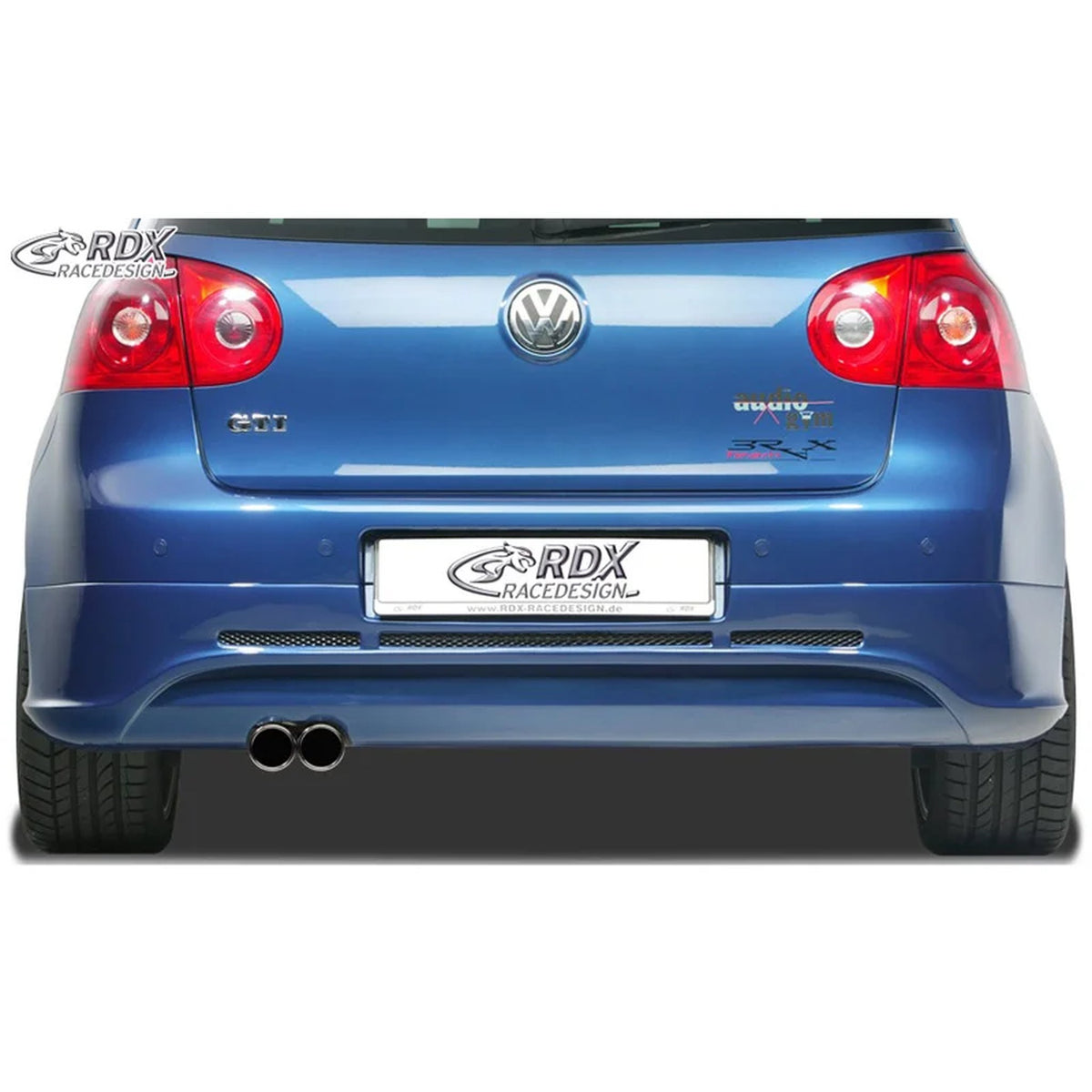 RDX Heckschürzenansatz für VW Golf V Schrägheck 3-5tür 2003-08 Auspuff links
