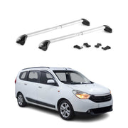 Dachträger Grundtäger für Dacia Lodgy 2012-2022 100kg Aluminium Silber ABE