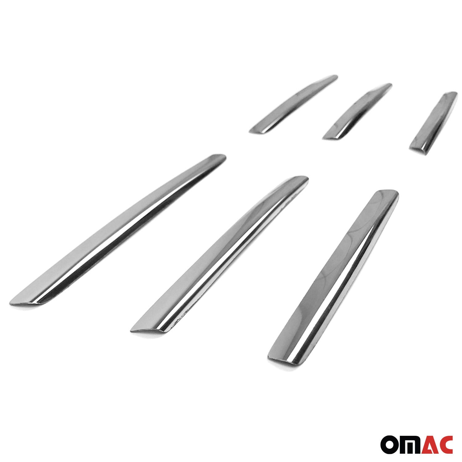 Kühlergrill Leisten Grillleisten für Audi A3 8L 1996-2000 Edelstahl Chrom 6tlg