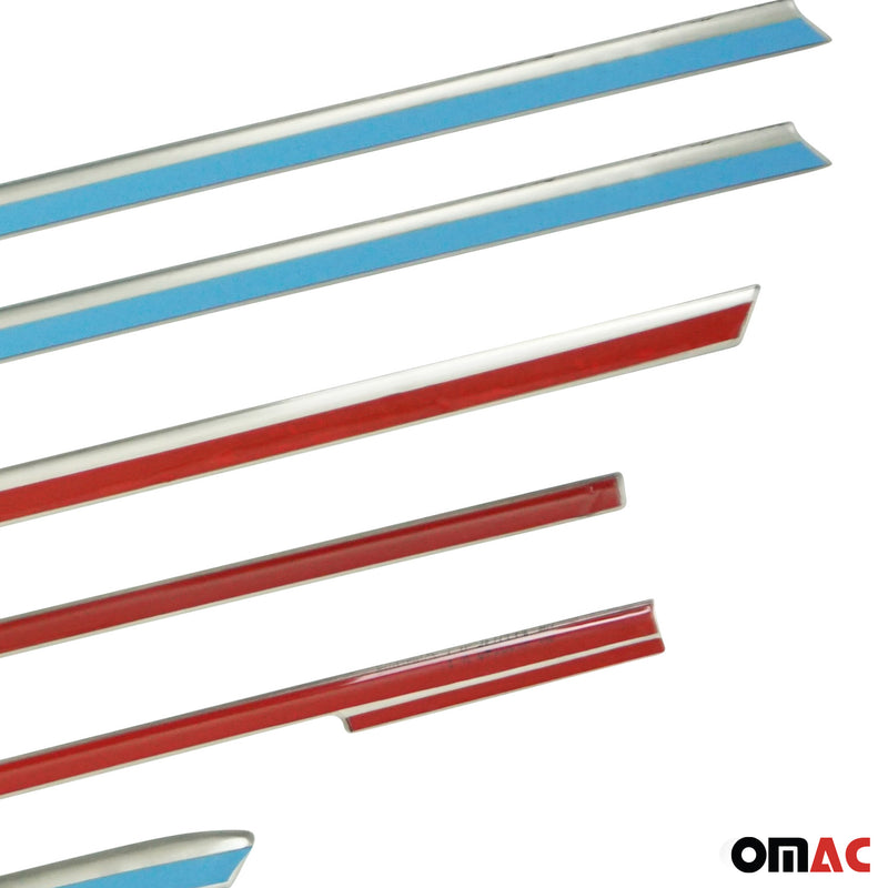 Fensterleisten Zierleisten für Mercedes Vito W447 2014-2025 Edelstahl Chrom 8tlg