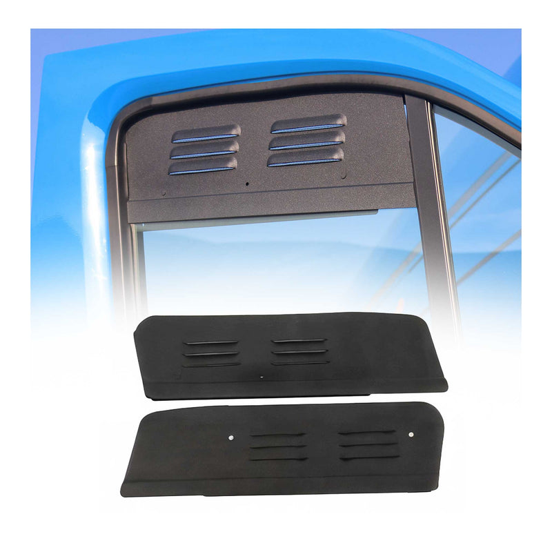 Lüftungsgitter Be & Entlüftung für VW Crafter 2017-2025 Alu Schwarz 2x