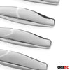 Door handle cover door handle caps for Dacia Sandero 2012-2020 stainless steel silver 4 pieces