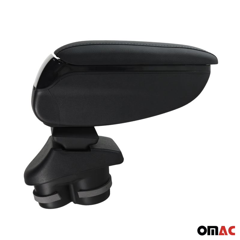Armlehne Mittelarmlehne Mittelkonsole für Opel Corsa 2014-2019 PU-Leder Schwarz
