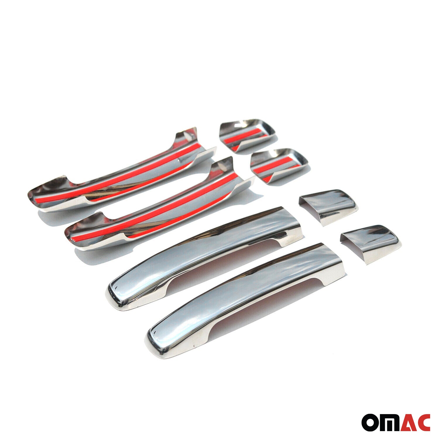 Chrom Türgriff Blende für Nissan Qashqai +2 2009-2013 4Tür Edelstahl