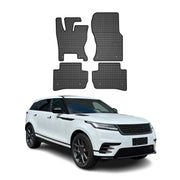 OMAC Gummi Fußmatten für Land Rover Velar 2017-2026 Automatten Gummi Schwarz 4x
