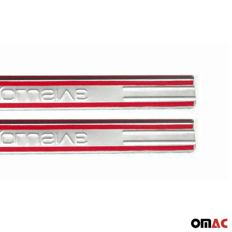 Einstiegsleisten Türschweller Exclusive für Opel Zafira Zafira B / C Chrom 2x