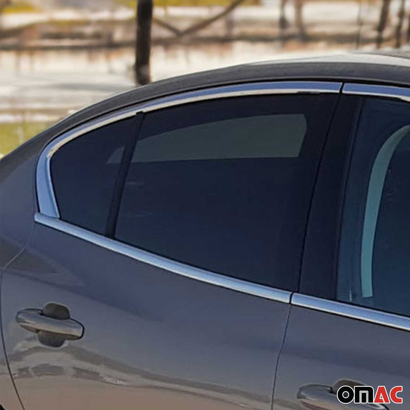 Fensterleisten Zierleisten für Ford Focus Stufenheck 2018-2025 Edelstahl 8tlg