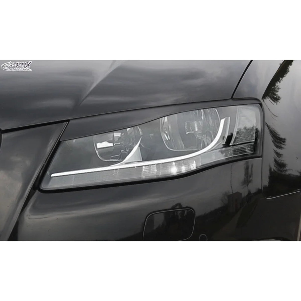 RDX Scheinwerferblenden für Audi A4 B8 2008-2012 ABS TÜV