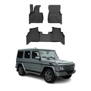 Fußmatten Gummimatten für Mercedes G-Klasse W464 2022-2026 Premium Schwarz 3x