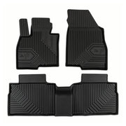 Fußmatten Gummimatten für Jaecoo J7 2024-2026 außer PHEV TPE Schwarz 3 teile