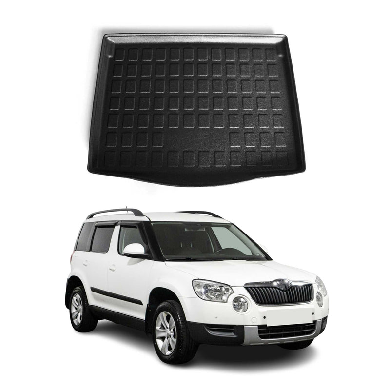 Kofferraumwanne Laderaumwanne für Skoda Yeti Greenline 2010-2021 Gummi TPE