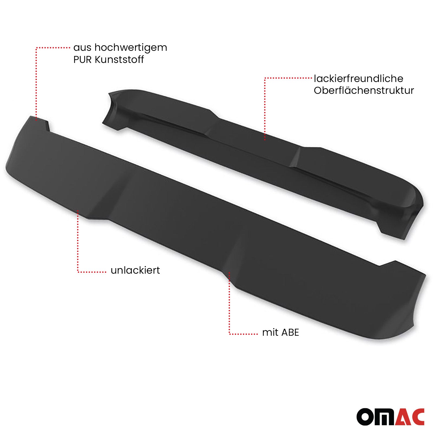 RDX Dachspoiler für Citroen Jumper Fiat Ducato Peugeot Boxer 2003-2026 H1