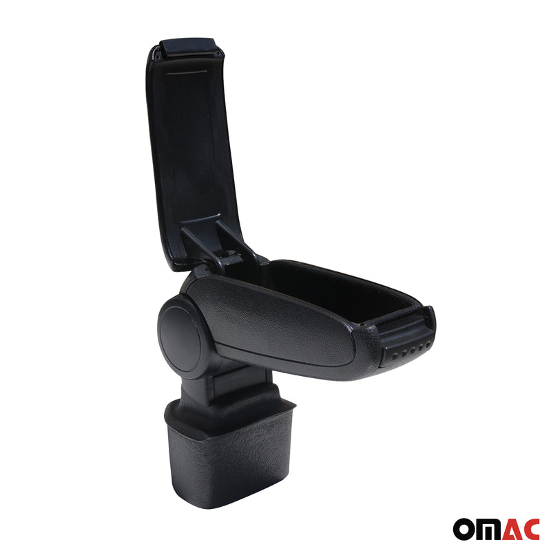 Mittelarmlehne Armlehne Mittelkonsole für Nissan Juke 2011-2019 PU-Leder Schwarz