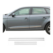 Seitentürleiste Türleisten Türschutzleisten für Audi A3 2012-2025 Edelstahl 4x