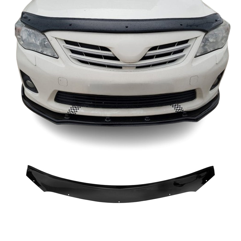 Motorhaube Deflektor Insektenschutz für Toyota Corolla 2007-2013 Dunkel