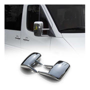 Spiegelkappen Spiegelabdeckung für VW Volt LT 35 1998-2006 Chrom ABS Silber 2tlg