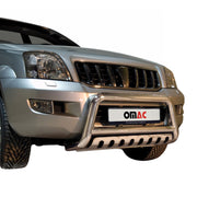 Frontbügelschutz Frontschutzbügel für Toyota Land Cruiser 120 2003-09 Grau ABE