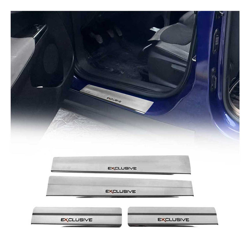 Einstiegsleisten Schweller Exclusive für Ford Tourneo Courier 2014-2024 Chrom 4x