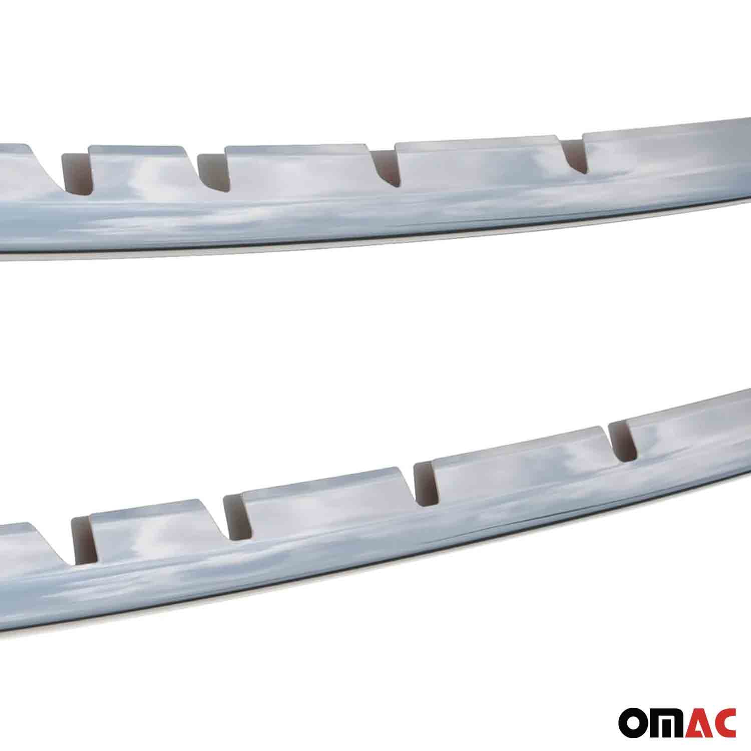 Kühlergrill Leisten Frontgrill für Mercedes Klasse W447 2014-2019 PreFL Chrom 2x