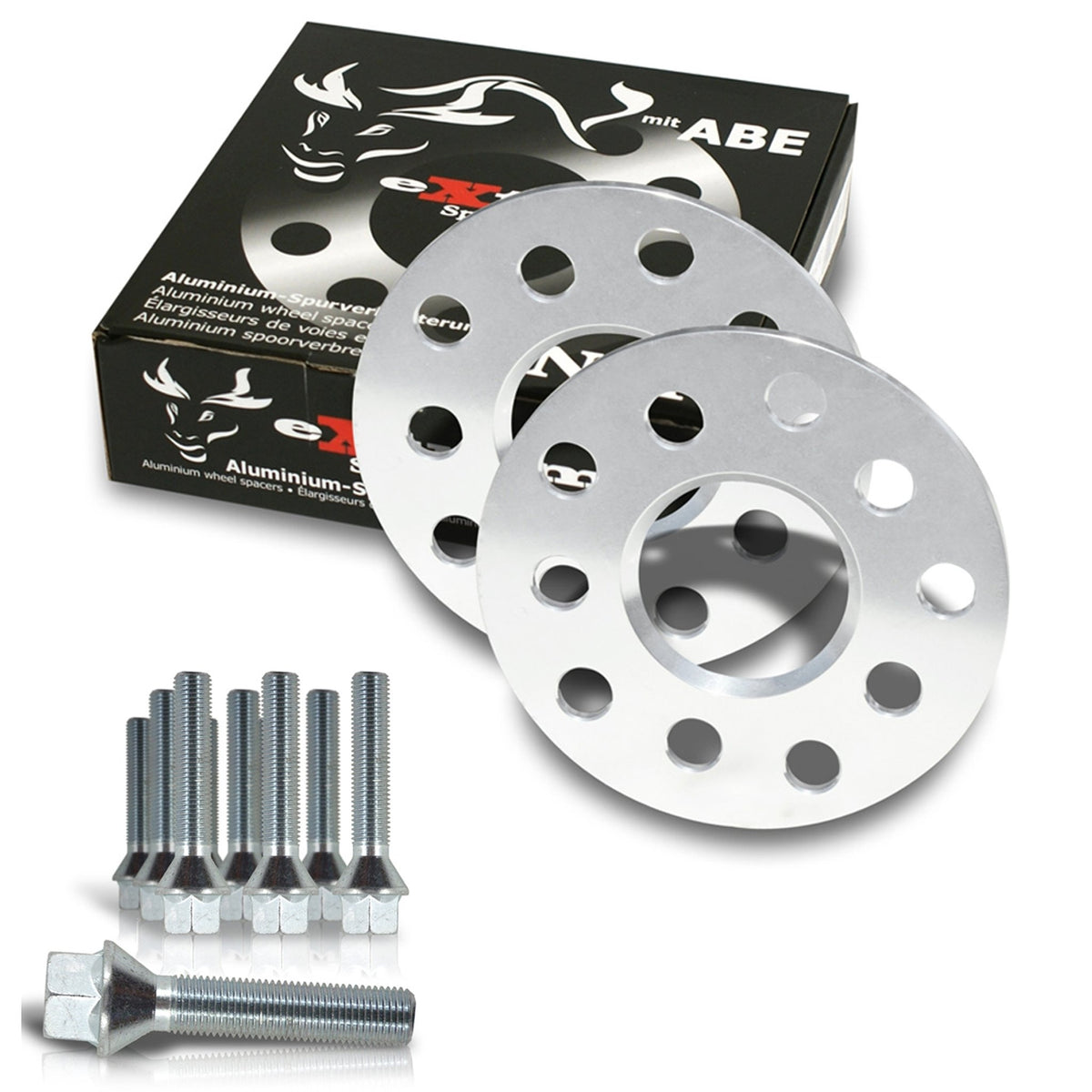 JOM Spurverbreiterung Set 10mm für BMW Z4 Z89 mit ABE Aluminium