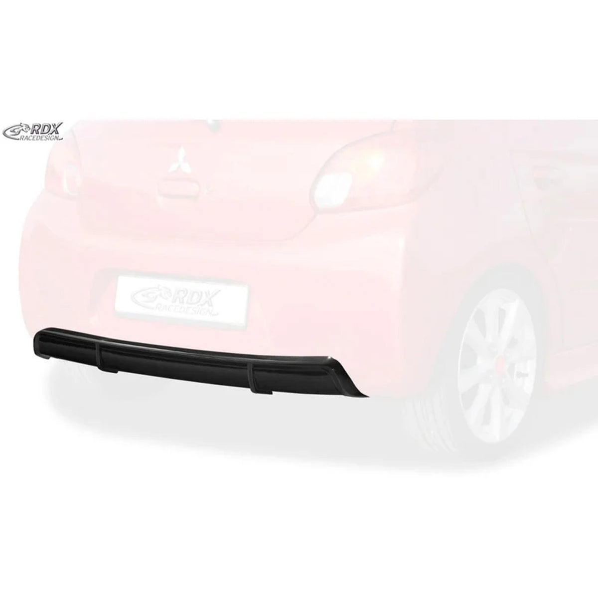 RDX Heckschürzenansatz Diffuser für Mitsubishi Spacestar 2012-2016
