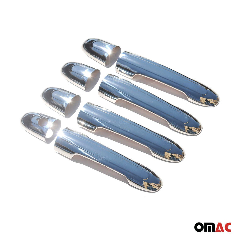 Türgriff Blende Türgriffkappen für Mercedes Vito 2003-2014 4Tür 1Loch Chrom 8x