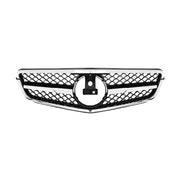 Kühlergrill Grill Frontgrill für Mercedes C Klasse W204 2011-2014 Silber