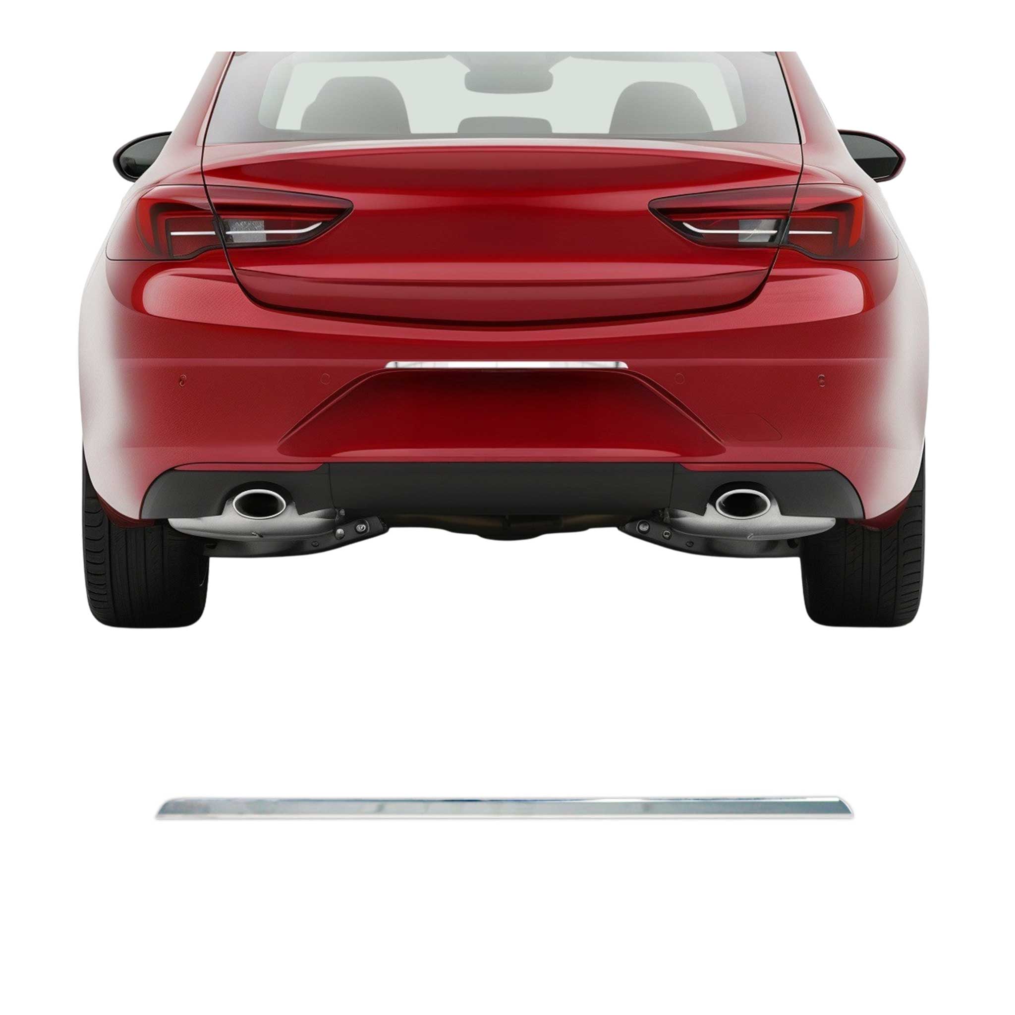 Heckklappe Kofferraumöffner Griff für BMW 6er 640d xDrive Edelstahl Chrom