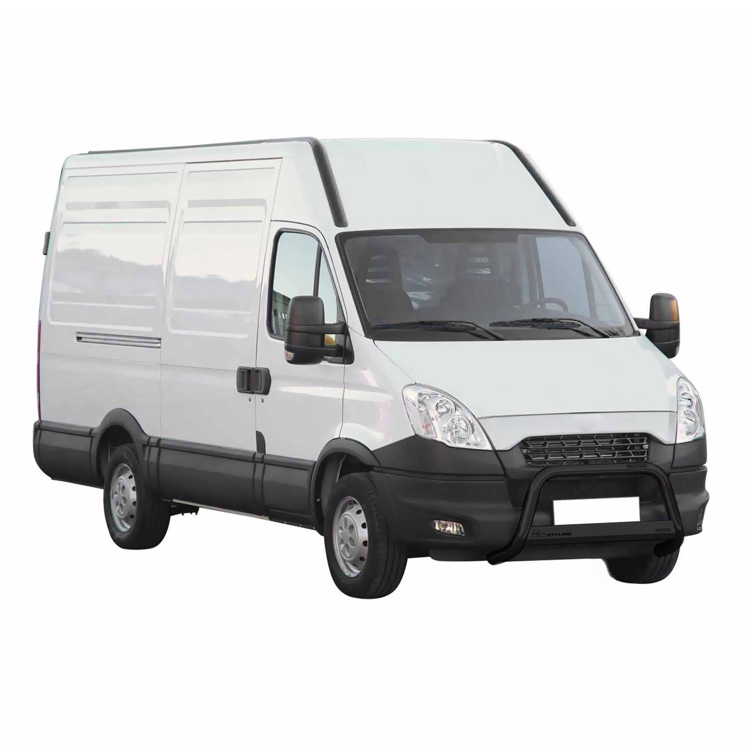 Frontbügel Frontschutzbügel für Iveco Daily 2012-2014 ø63mm Stahl Schwarz Schutz