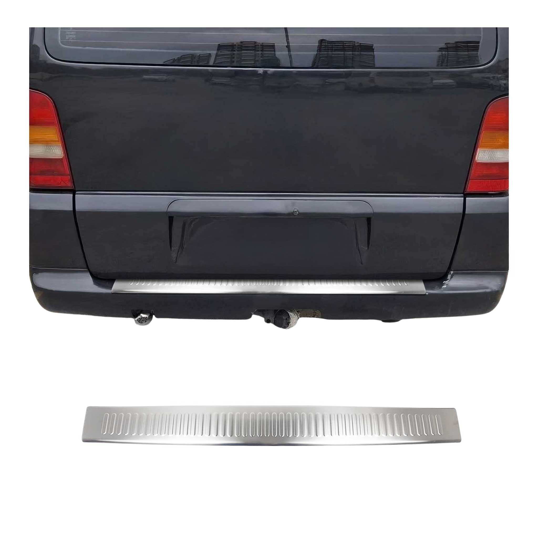 Ladekantenschutz Stoßstange für Mercedes Vito W638 1996-2003 Edelstahl gebürstet