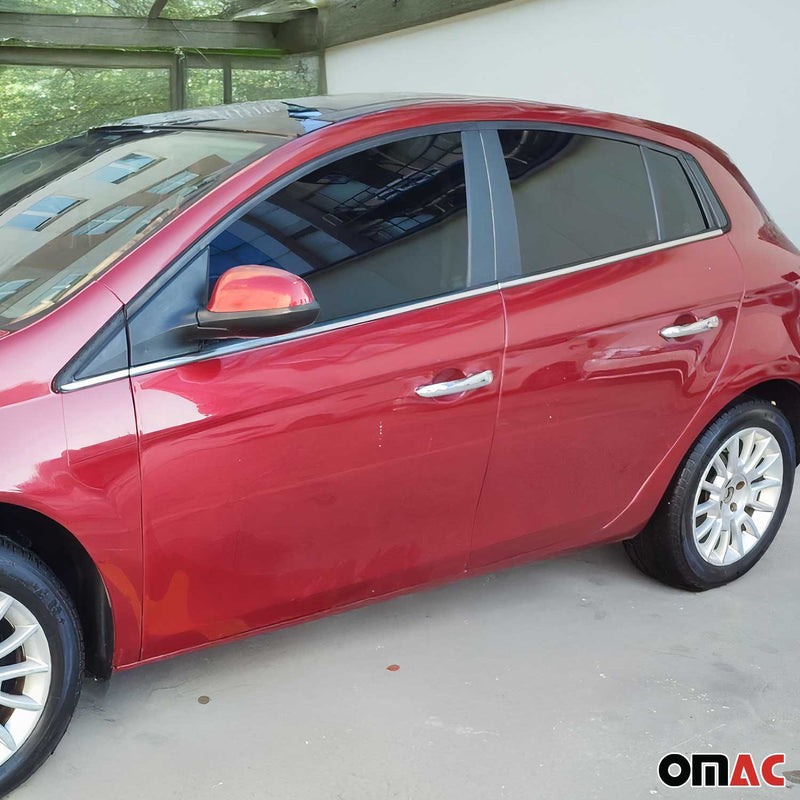 Fensterleisten Zierleisten für Fiat Bravo 2006-2018 HB 5D Edelstahl Chrom 6tlg