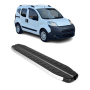 Seitenbretter Trittbretter für Peugeot Bipper 2008-2017 Aluminium Schwarz