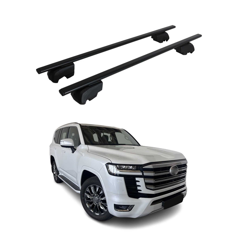 Dachträger Grundtäger für Toyota Land Cruiser J250 2023-2025 75kg Metall Schwarz
