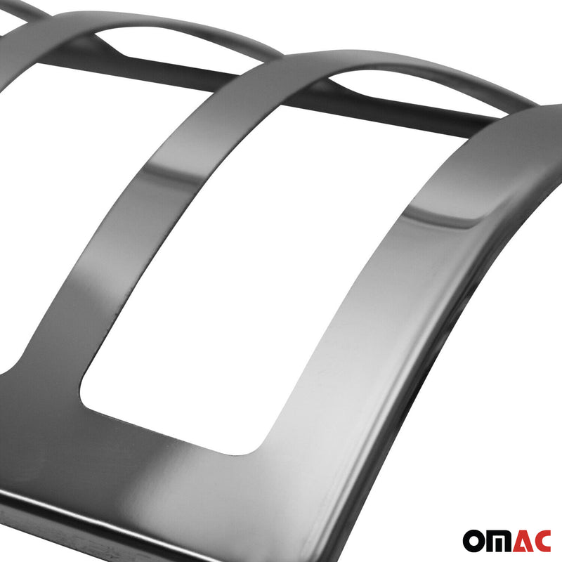 Rücklicht Leisten Heckleuchte für Citroen Berlingo 1996-2008 Edelstahl Silber 2x