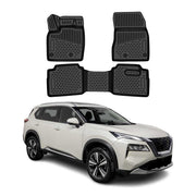 OMAC Gummimatten Fußmatten für Nissan X-Trail T33 IV Petrol 2022-26 TPE Schwarz